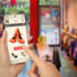 online shopping with smart phone in woman hand